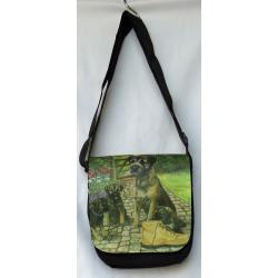 Border Terrier 5A Small Messenger Bag